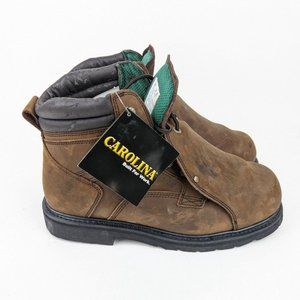 Carolina 599 Men's 14EE Brown Leather Metpro New Metatarsal Steel Toe Work Boots